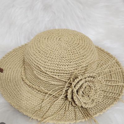 Raffia head hat , shabuh 
