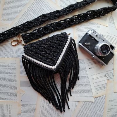 شنطة مكرمية