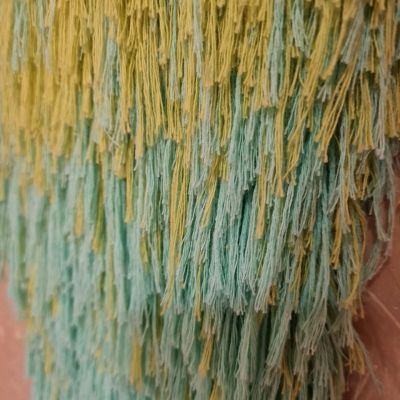 مراية حائط من نسيج النول اليدوي 