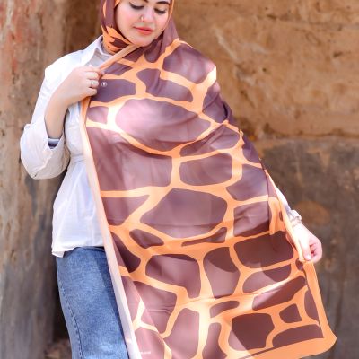 Anaconda Brwen🤎- chiffon