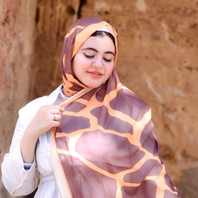 Anaconda Brwen🤎- chiffon