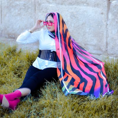 قوس قزح 🌈 شيفون 