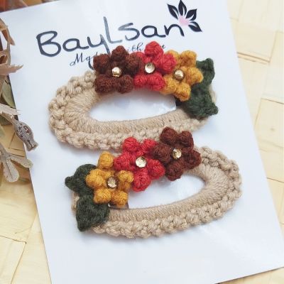 اتنين كلبس شعر .. ٣ بيبي فلاور 