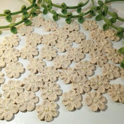 طوق ورد مع لولي