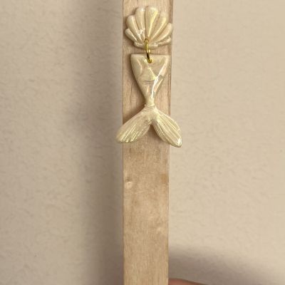 Mermaid earrings 💛