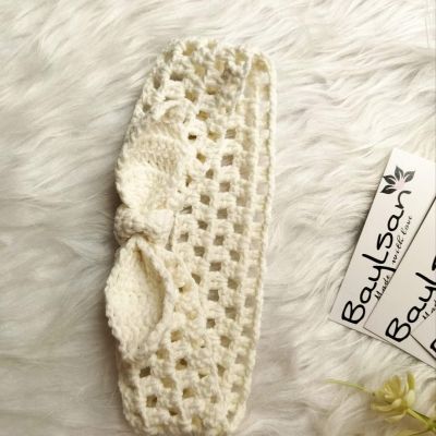 little bunny crochet headband