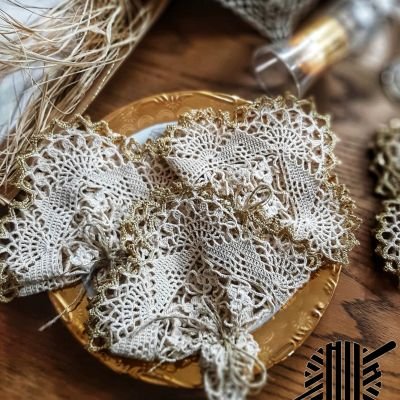 مفرش كروشيه 