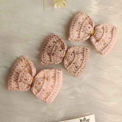 one clip crochet ribbon