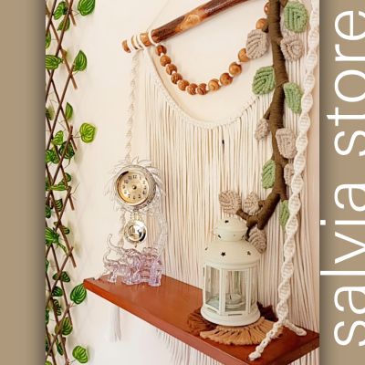 مكرميه برف خشب 