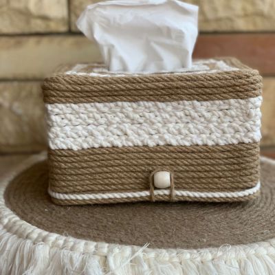 علبه مناديل بوهيمي 