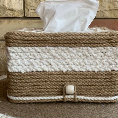 علبه مناديل بوهيمي 