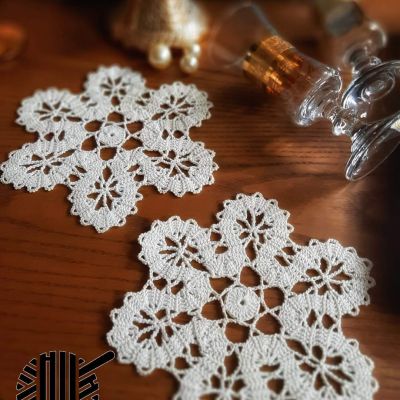 Boho style doily