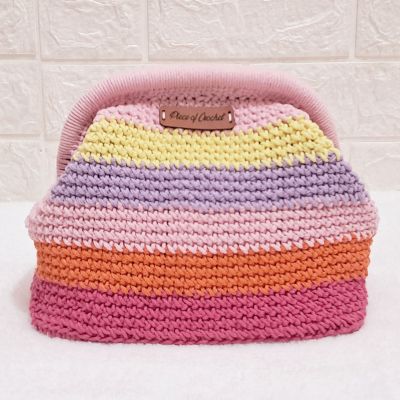 شنطة كروشية ترندى 