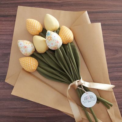 باقة زهور توليب