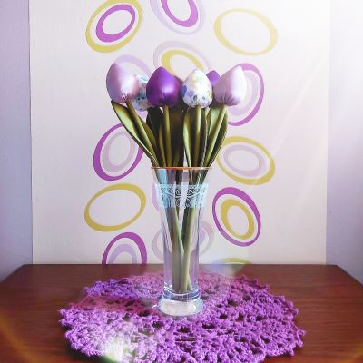 باقة زهور توليب