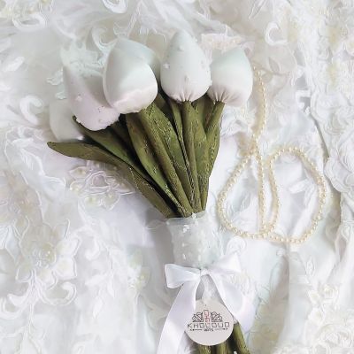 باقة زهور توليب