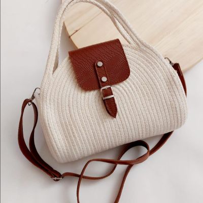   شنطه بحر خيط كوردون فوشيا 