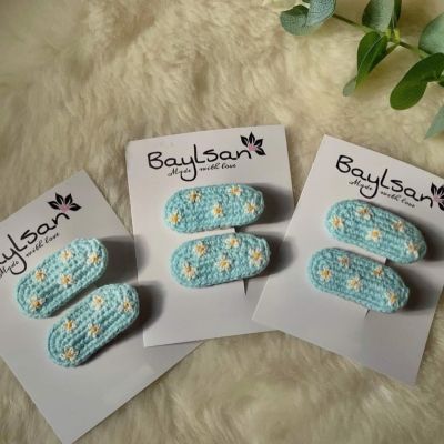 اتنين مشبك.. تطريز أبيض