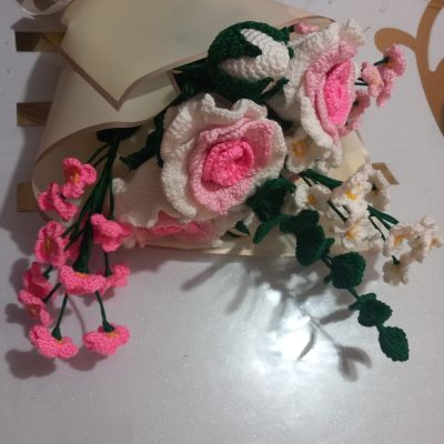 Bouquet of flowers crochet 