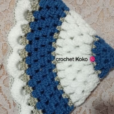 مفرش طاوله دائري كروشيه 