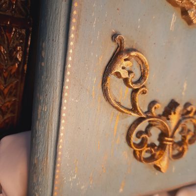 تابلوه أنتيك بتأثير الشابي شيك