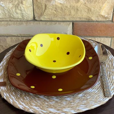 كوستر اطباق للسفره 