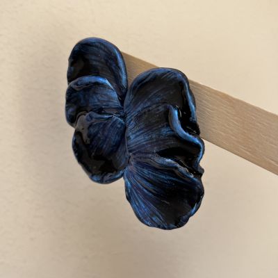 Blue rose earrings 💙