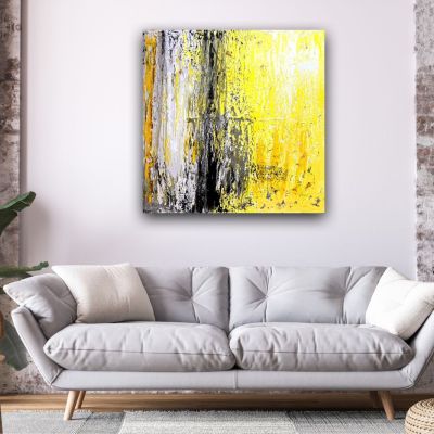 تنفس - لوحة تجريدية 