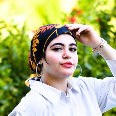 عباد الشمس 🌼 شيفون 