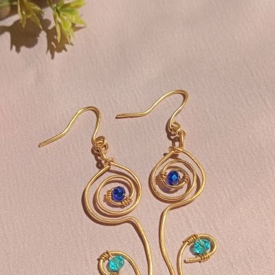 حلق ورده نحاس 