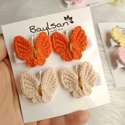 ٤ مشبك صغير.. فراشات