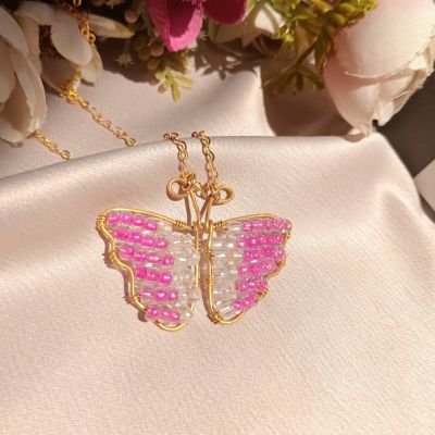 سلسلة نحاس فراشة 