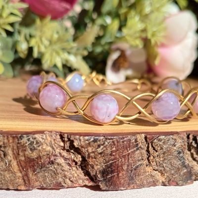 أسورة نحاس بخرز عقيق 