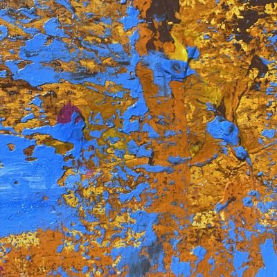 الفصول الاربعة - لوحة تجريدية