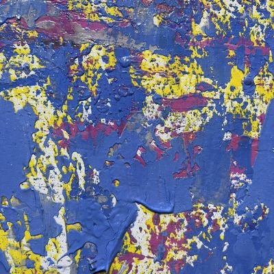 الفصول الاربعة - لوحة تجريدية