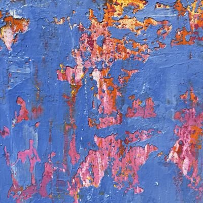 الفصول الاربعة - لوحة تجريدية