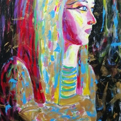 ميريت آمون - لوحة بورتريه