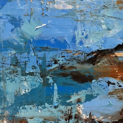 Solace - abstract painting 