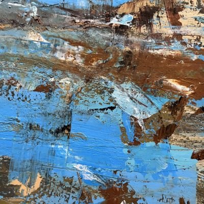 Solace - abstract painting 