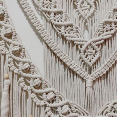 Wall hanging macrame