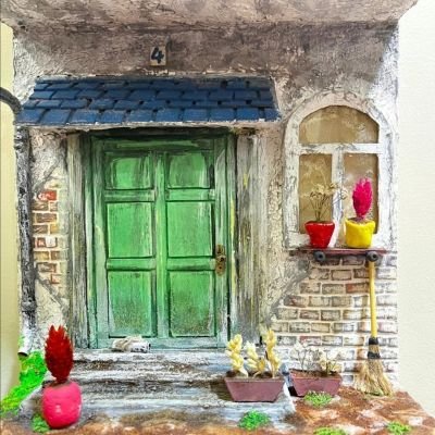 علاقة مفاتيح شكل منزل 