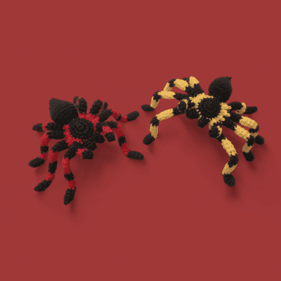 عناكب كروشيه 