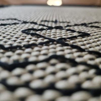 Walldecoration from loom 