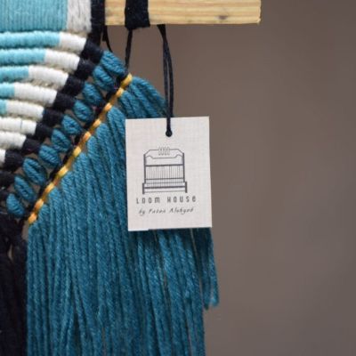 لوحة جدارية من الصوف 