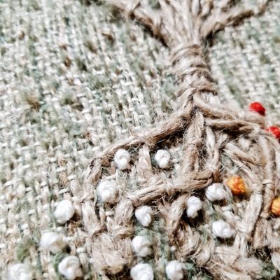 حقيبة من القطن و النول 