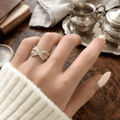 Gold plated & stone chain