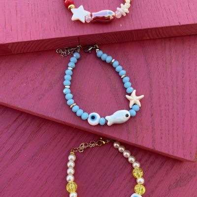 Seashell Braclets