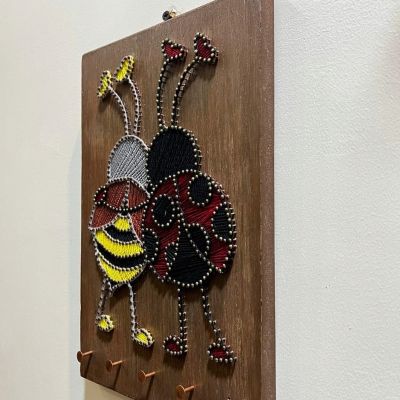 شماعة ملابس او حامل مفاتيح سترينج ارت