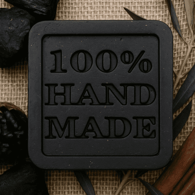 Charcoal soap and tea tree oil