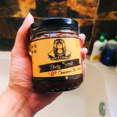 اسكرب القرفة والفانليا 